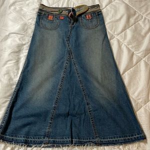 Cabi original denim skirt